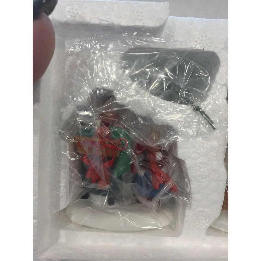 Dept 56 Christmas Bazaar Woolens Preserves 56595 New In Org Box VTG 90s Retired